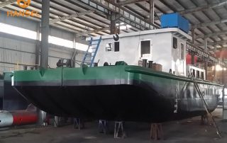 H450 cutter suction dredger under construction 4