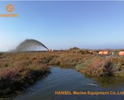 Long distance transmission process of series boost pump boat with cutter suction dredger