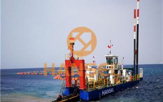 Key Points of Sinking Operation for Pipe of cutter suction dredger