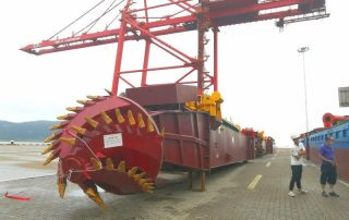 HS-55 cutter suction dredger