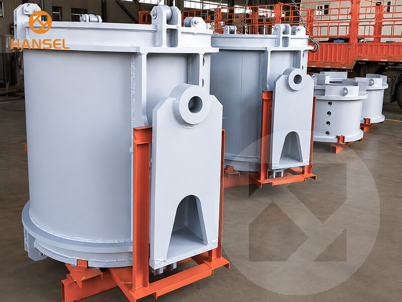 Dredge Spud Clamp – hansel marine 2 Dredge Spud Clamp - hansel marine 2