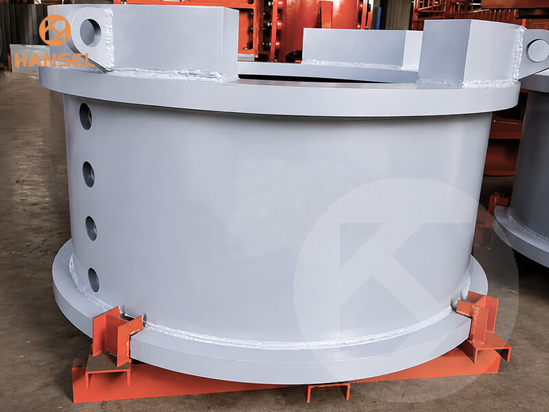 Dredge Spud Clamp – hansel marine 3 Dredge Spud Clamp - hansel marine 3